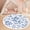 Color 3, variant on Washable Non Slip 6ft Round Rug, cute whales swim sea Whale starfish waves Circle Area Rugs with Tassels Carpet for Nursery Bedroom Living Room Playroom Tent rug Tent Castle