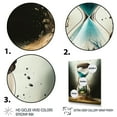 thumbnail image 3 of Designart "Hyperealistic Hour Glass III" Surrealism landscape Wall Art Print, 3 of 5