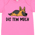 thumbnail image 4 of Inktastic Napping Dis Tew Much German Shepherd Boys or Girls Baby Bodysuit, 4 of 5