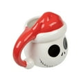 thumbnail image 2 of Nightmare Before Christmas Jack Santa Hat 16 Oz Ceramic Mug, 2 of 3