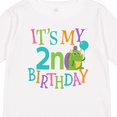 thumbnail image 4 of Inktastic 2nd Birthday Monster 2 Year Old Boys or Girls Long Sleeve Toddler T-Shirt, 4 of 5