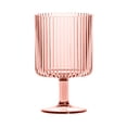 thumbnail image 2 of Mesa Acrylic Stacking Wine Glass - Pink - 15 oz - Set of 6, 2 of 5