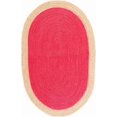 thumbnail image 2 of Aizza Trends Handmade Hand Crafted Eco -Frendly Jute Floor Area Rug-Floor Carpet Rug-Floor Runner Rug-Center Table Carpet Rug-Bed Side Runner Rug-Make in India-5 x 7 Feet Oval ( 150 cm x 210 cm ), 2 of 4