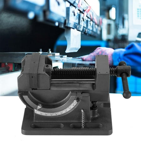 

Not Easy To Slip Fixing Holes Heavy Duty Cast Iron Tilting Vise Tilt Bench Vise For Woodworking Wood Metalworking