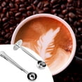 thumbnail image 4 of Farfi Coffee Scoop Rustproof Durable Stainless Steel Coffee Measuring Sealing Clip Spoon for Coffee Powder Bag (Type 2), 4 of 13