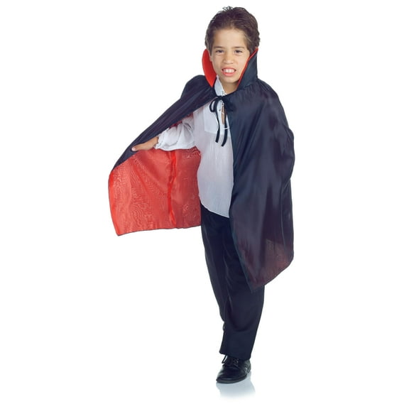 UNDERWRAPS Children's Reversible Cape Costume - Halloween Capes for Boys & Girls, Cosplay Dress Up for Children, Kids Party Outfits