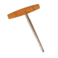 thumbnail image 2 of Guitar Pin Hole Reamer Handheld End Peg Hole Reamer Reaming Cutting Tool with Solid Wood T Handle, 2 of 14