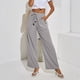 thumbnail image 4 of Pantalones casuales de cintura alta, pantalones de pierna ancha para mujer, pantalones holgados con cordón, pantalones de playa con cintura elástica, rendimiento de alta gama, 4 of 6