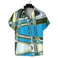 thumbnail image 2 of Camisas de playa con estampado de leopardo para hombre y mujer, camisas casuales de manga corta con solapa y estampado 3D, ropa de calle, verano 2024, 2 of 5
