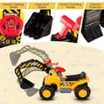 thumbnail image 3 of Excavadora Ride On Construction Costzon para niños con casco desde hace más de 3 años, 3 of 9