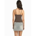 thumbnail image 5 of Women Sexy Square Neck Tank Top Summer Going Out Basic Cami Shirt, 5 of 6