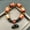 1#, variant on Twisted Agate Bracelet for Men, Single Circle Bucket Bead, Ethnic Agate Bracelet-3#
