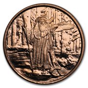 1 oz Copper Round - Celtic Lore: Merlin