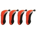 thumbnail image 2 of 4 Pcs Couvre-Têtes de Club de Golf pour Mallet Hybride Accessoires de Golf Orange, 2 of 9