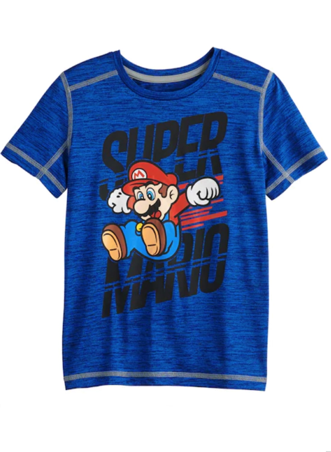 Super Mario Boys' Short Sleeve TShirt Sizes 48 (Little/Big Boys