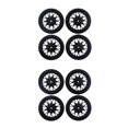 thumbnail image 1 of Bewildely Ruedas de deriva RC de 4 piezas Actualización de reacondicionamiento Mano de obra exquisita Diseño razonable Neumáticos de deriva de peso Negro 2piezas Bewildely CBP205506, 1 of 5