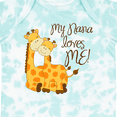 thumbnail image 4 of Inktastic My Nana Loves Me Boys or Girls Baby Bodysuit, 4 of 5