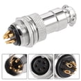thumbnail image 2 of Unique Bargains Aviation Connector, 16mm 5P GX16F-5 Waterproof Male Wire Panel Power, 2 of 5