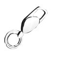 thumbnail image 1 of Accesorios Decorativos de Moda para Hombre Con Caso de Coche Perfecl Plata, 1 of 7