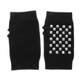 thumbnail image 1 of 1 par de guantes de punto sin dedos para mujer, cómodos y cálidos, guantes de medio dedo con remache, ideales para estudiantes, escribir a máquina y primavera, 1 of 8