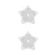thumbnail image 1 of Inteprter Reemplazo de filtro de silicona para fregadero bonita forma de estrella Flexible hogar cocina inodoro lavabo drenaje de suelo colector Blanco 2Conjunto, 1 of 6