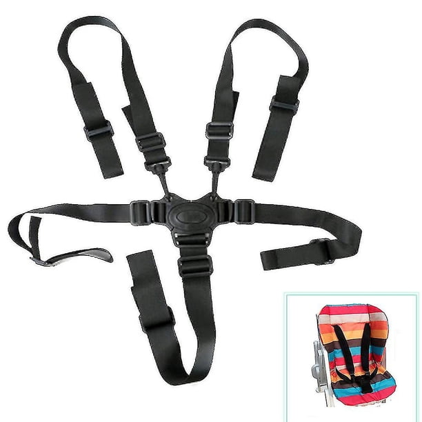 Cinturón de seguridad para niños, cochecito ajustable, cinturones de protección para silla de coche