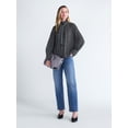 thumbnail image 2 of Scoop Women's and Women's Plus Tie Back Blouse, Sizes XS-4X, 2 of 6