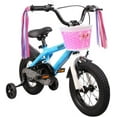 thumbnail image 2 of MINI-FACTORY Girl's Bike Pink Basket Streamer Set, Basket with Streamers Bike Accessory Gift Set for Bicycle Handlebar, 2 of 4