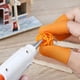 thumbnail image 4 of 12 Piezas Tapas para Dedos de Pistola de Pegamento Caliente Protectores de Dedos de Silicona para Pegamento Caliente Cera Resina Resina Adhesivos de Miel Scrapbooking Costura en 3 Tamaños, 4 of 5