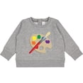thumbnail image 2 of Inktastic Artist Palette and Brush Baby Sweatshirt, 2 of 4