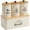 Beige, variant on 4Pcs Kitchen Canisters Set, Food Storage Tins Biscuit Jars and Bread Box Coffee Tea Sugar Canisters Airtight Canister For Kitchen Storage & Organisation