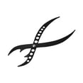 thumbnail image 3 of TISHITA Eyebrow Stencil Ruler 3 Point Positioning Save Time for Artists Girls Makeup Black, 3 of 8