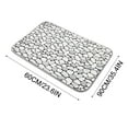 thumbnail image 3 of Xihbxyly Alfombra de Baño de Espuma Viscoelástica Gruesa, Terciopelo Suave y Absorbente, Lunares En La Parte Inferior, Lavable a Máquina, Comodidad Duradera, para Baño, Dormitorio, Suelo de Ducha, 40, 3 of 7