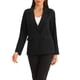 thumbnail image 1 of BLAZER DE OFICINA CHIC PARA MUJERES INSPIRADORAS, CHAQUETA DE TRAJE DE MANGA LARGA, TAMAÑO S, NEGRO, 1 of 6