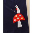 thumbnail image 4 of Vestido Hongshilian de algodón de manga larga para niñas, casual, 7T, con ratón, 4 of 7