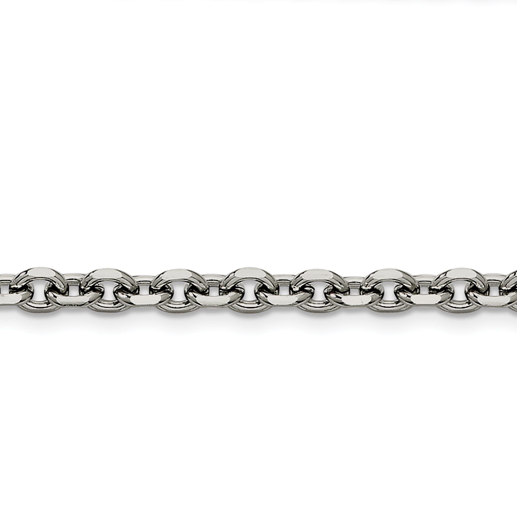 Jewelry Necklaces Chains Stainless Steel 5.3mm 22in Cable Chain
