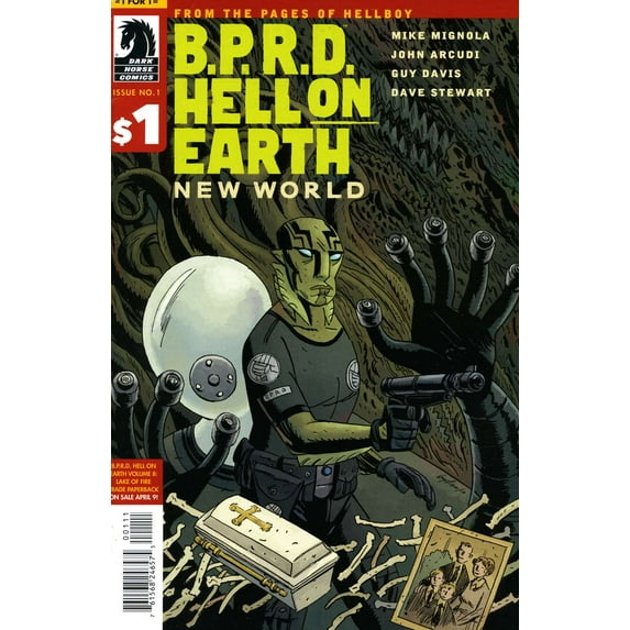 One For One: B.P.R.D. Hell On Earth: New World #1 VF ; Dark Horse Comic Book