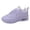 Purple, variant on Women's Breathable Lace Up Sneakers, Athletic Casual Walking Shoes for All-Day Comfort