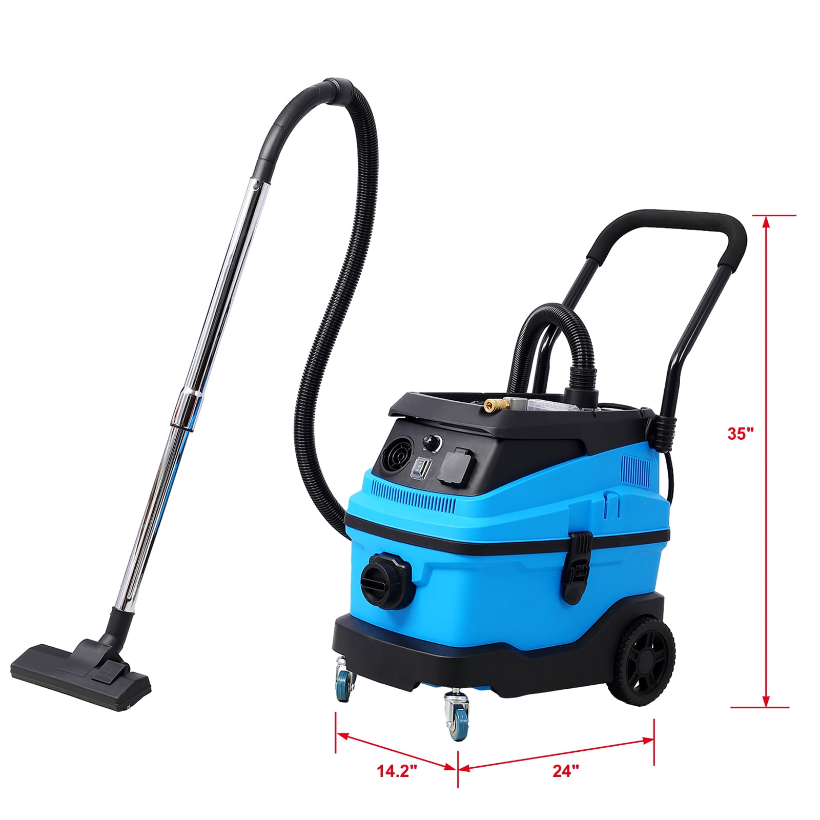 3 In 1 Shop With 18KPA Powerful Suction Dry Wet Vacuum Shop Vacuum Cleaner With Suitable For Homes Workshops Hard Floors And Pet Hair.