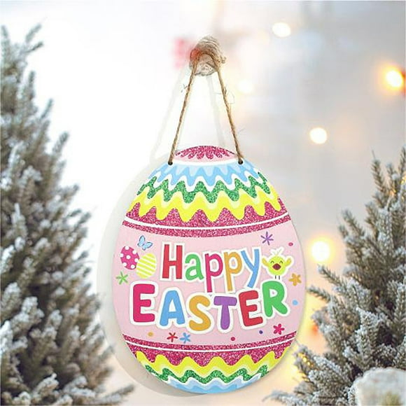 Eggs Rabbits Decoration Door Frame Hanging Decoration Door Frame Home Decoration Hanging Decoration Easter Egg Rabbit Decoration Door Plate Hanging Door Frame Home Decoration Hanging Home Clearance