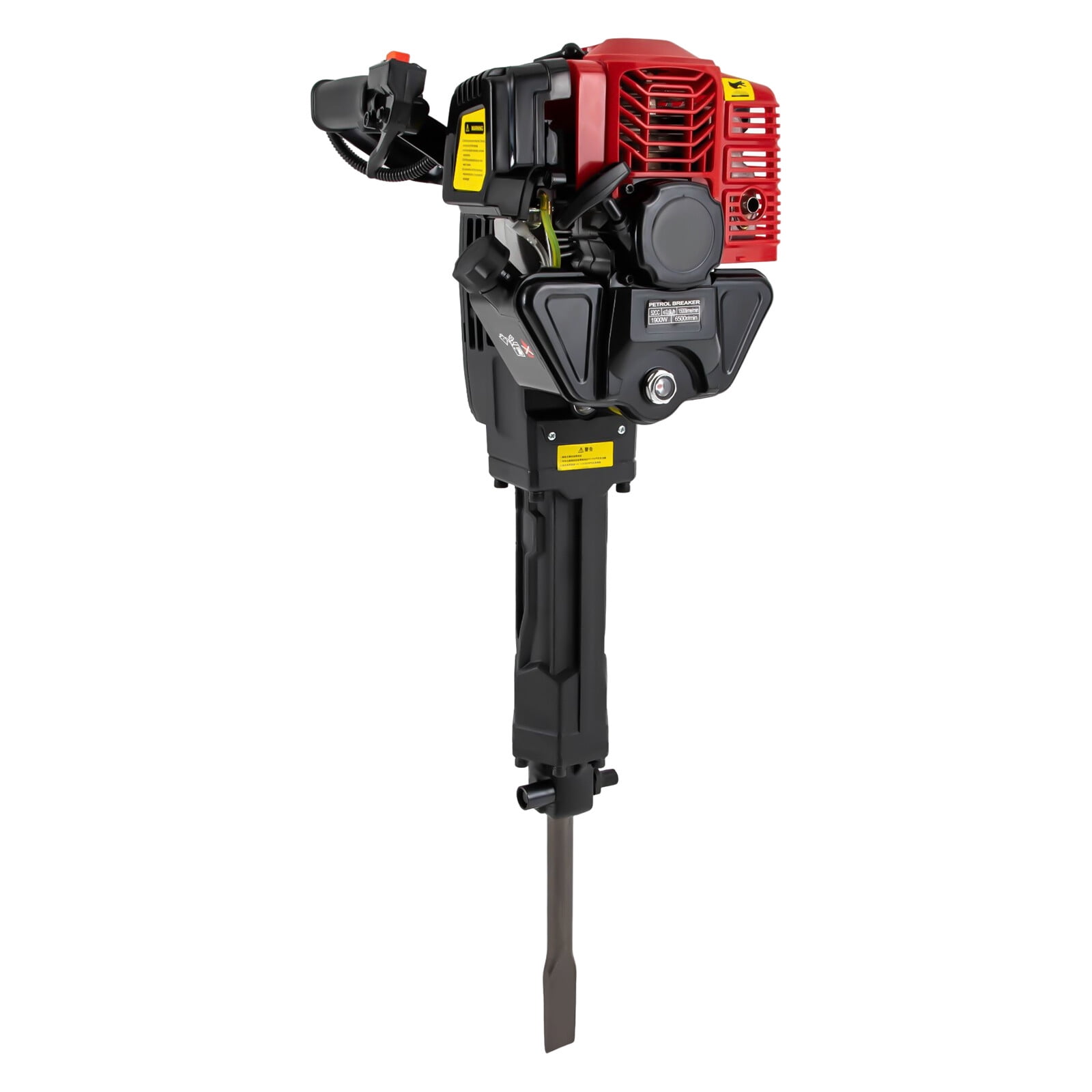 DENEST 52cc-Gas Gasoline Demolition Jack Hammer Concrete Breaker Punch Drill Jackhammer