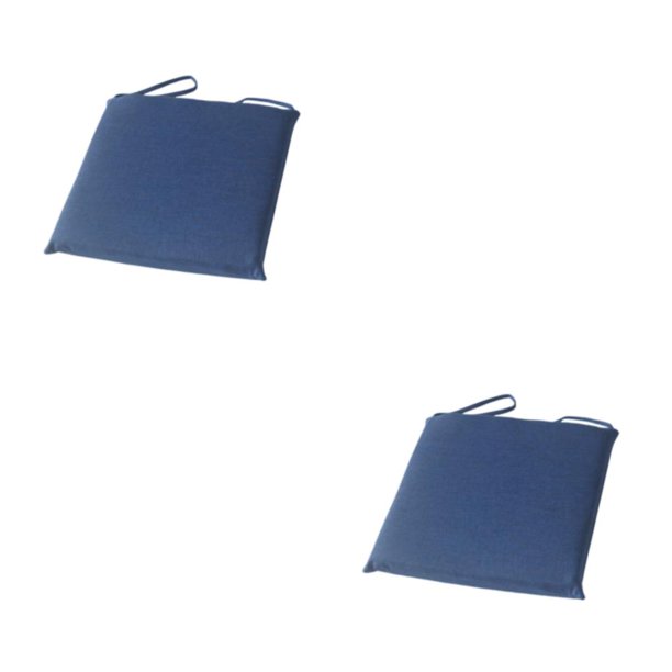 Naiovety Cojín para silla, cojines para asiento, corbata en estera de lino, cuadrado, viaje, jardín, hogar Type3 NO3