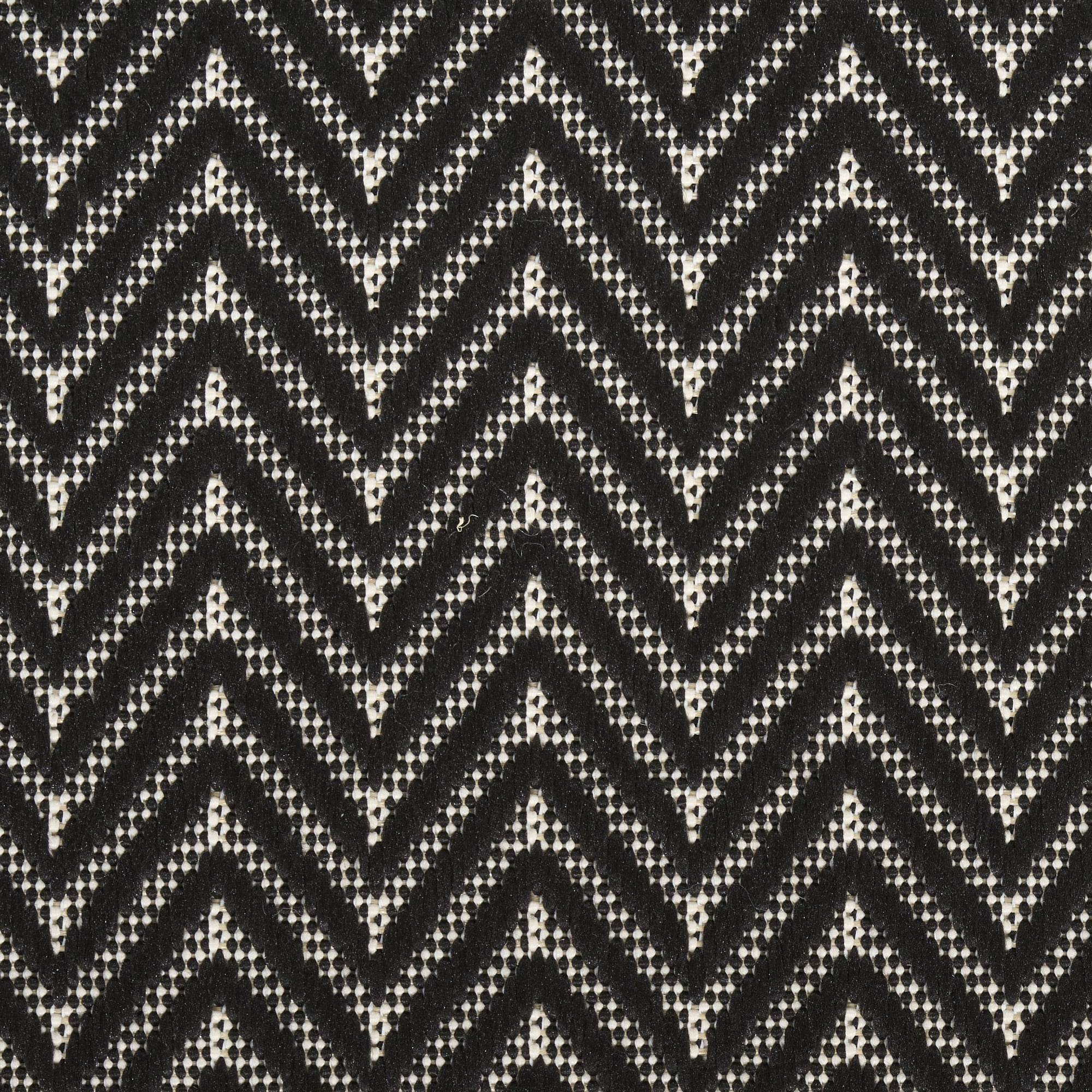 Nourison Horizon Indoor/Outdoor 5' x Round Black Modern Rug