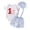 Light Blue, variant on Newborn Baby Boy Baseball Outfit New Player in Town Romper Baseball Jogger Pants 3Pcs Coming Home Outfit