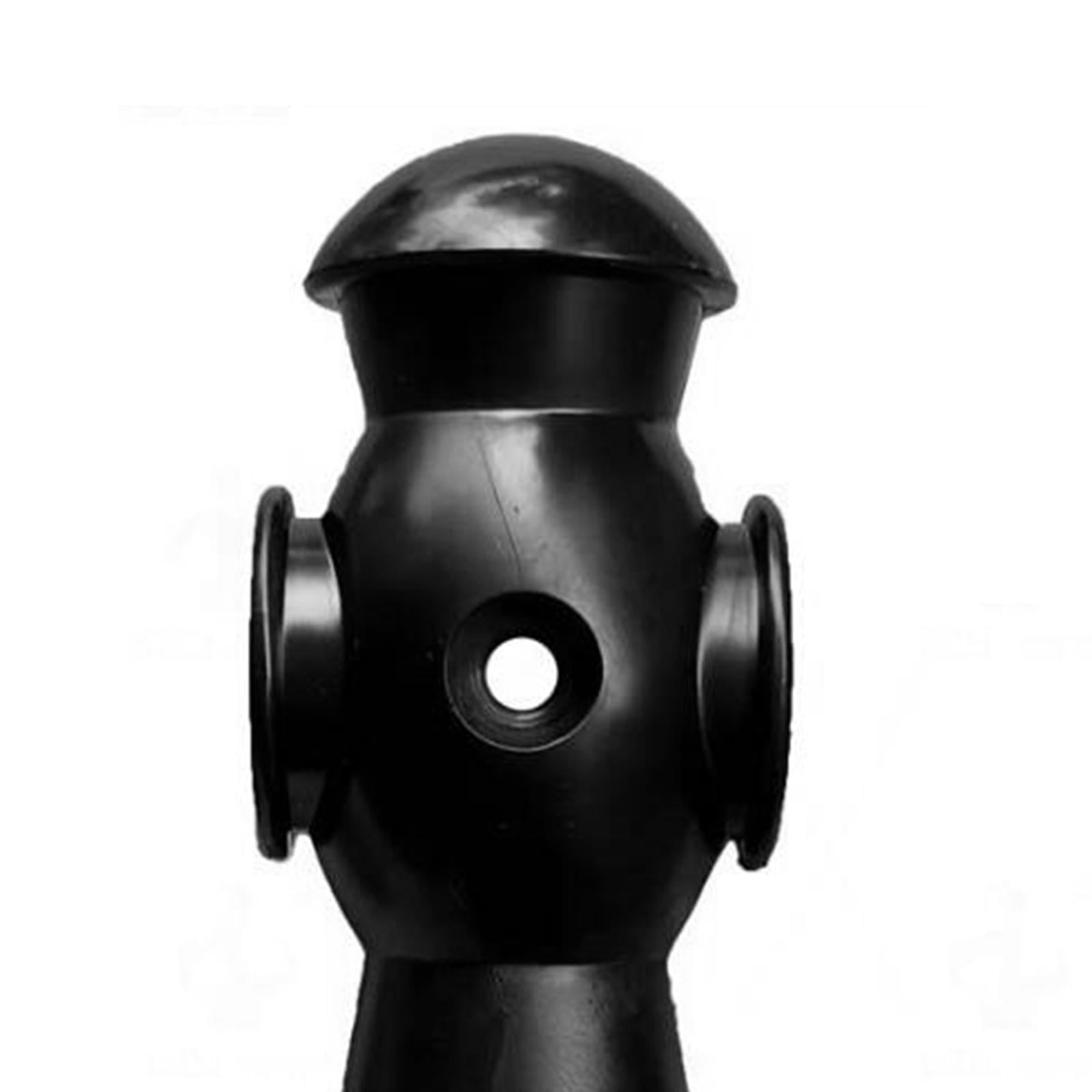 DimyFew 26Pcs Table Soccer Men Player Foosball Soccer Table Football Men Football Player Black White