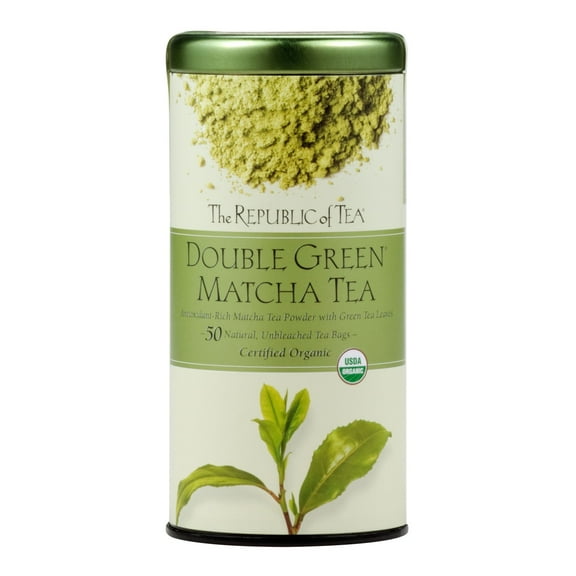 The Republic Of Tea Double Green Matcha Tea 2.65 oz. Pack of 3