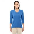 thumbnail image 3 of Devon & Jones Ladies' Perfect Fitâ„¢ Bracelet-Length V-Neck Top, 3 of 4