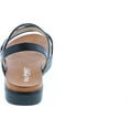 thumbnail image 4 of VIA PINKY FALLON-02 Womens Open Toe Cushioned Strappy Low Platform Sandals, Black, 6, 4 of 4