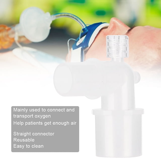 Tube Fitting, Corrosion Resistance Easy Installation L Shape Hose Connector For Breathing Machine