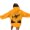 Yellow, variant on Fiaer Women's Hooded Sweatshirts Loose Drawstring Hoodies Ocean Theme Graphic Long Sleeve Tops with Pocket Yellow XL